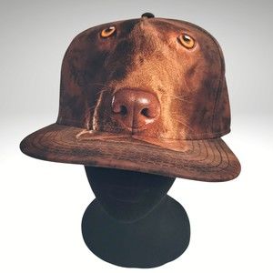 Chocolate Lab Snapback Hat The Mountain Brand New W/O Tags